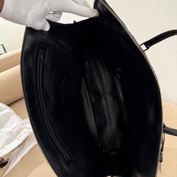 RARE Vintage Gucci (Tom Ford Era) Croco Top Handle Brief - Picture 7 of 15